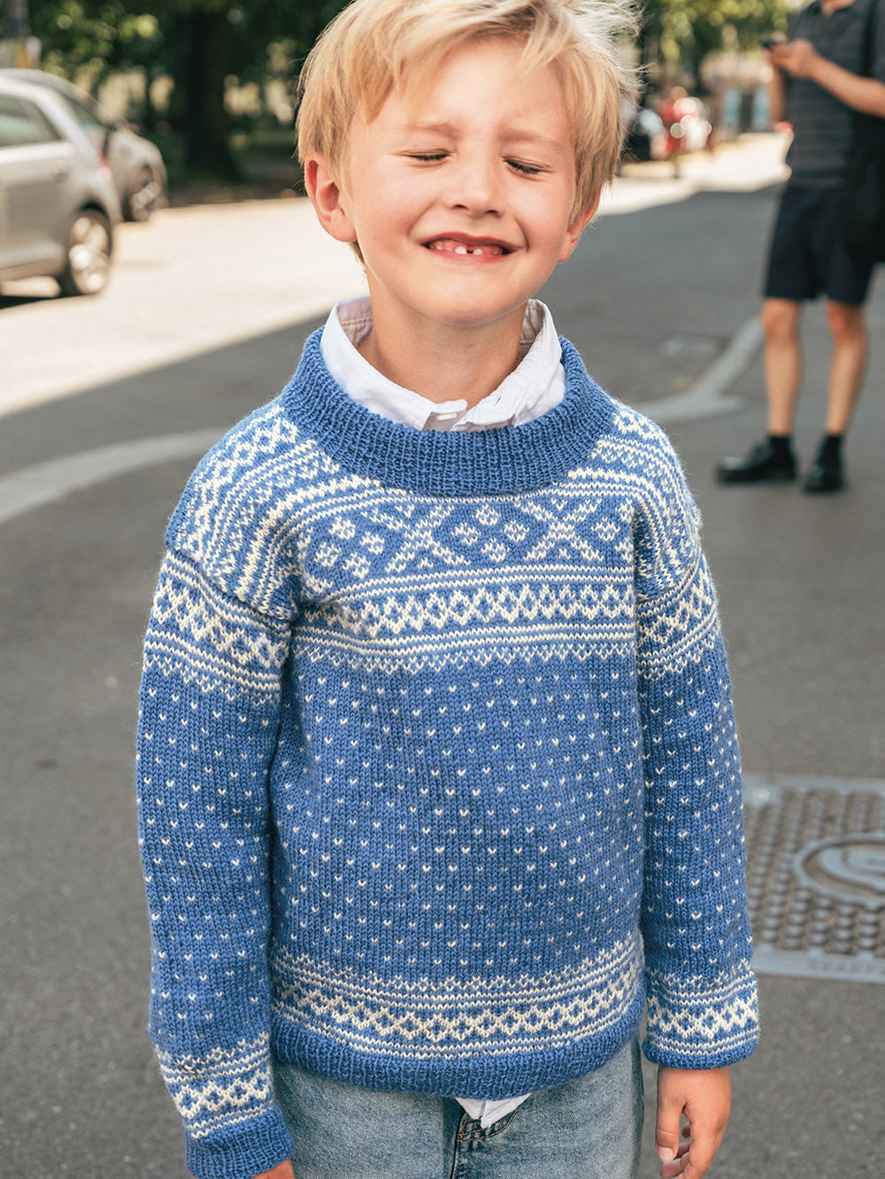 2509 - Norske ikoner junior - Nr. 4 Setesdal Junior - Sandnes garn - Garntopia