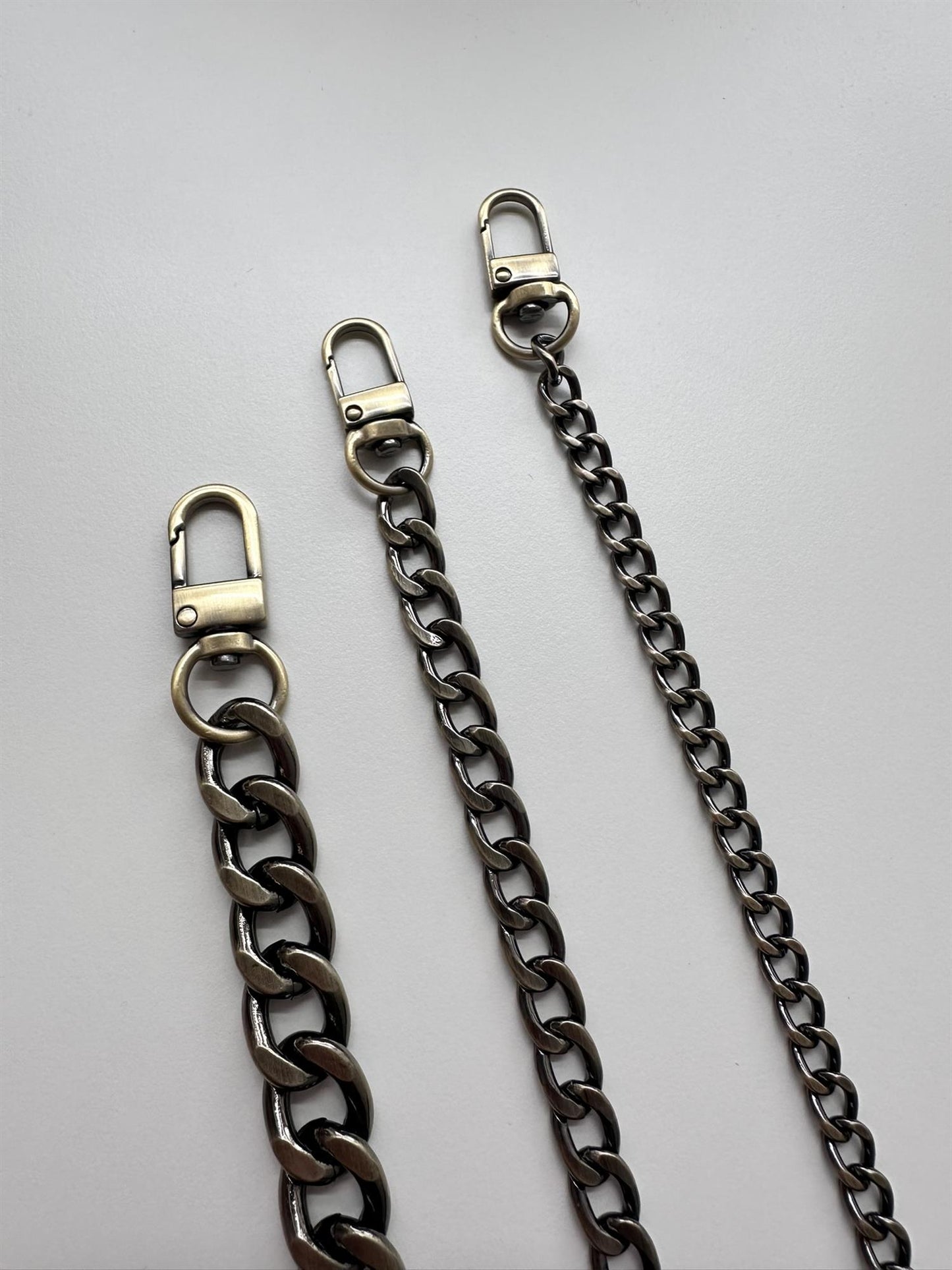 Veskelenke Messing Tynn - 80 cm - Garntopia - Garntopia