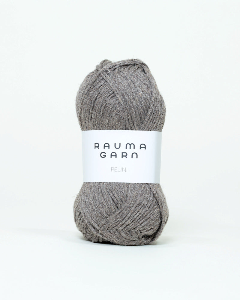 861 Gråbrun -	Pelini - Rauma Garn - Garntopia