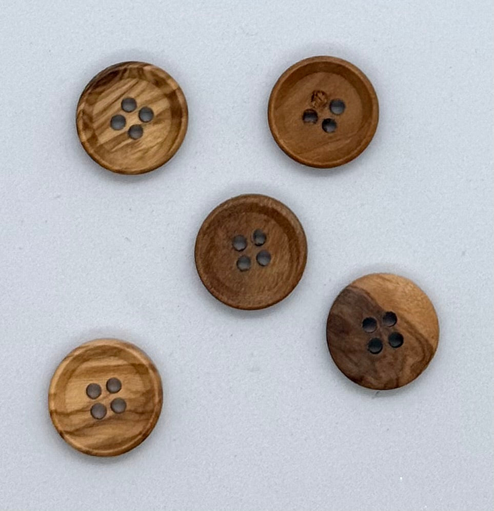 Olivenknapp - 15mm - NEWOLD COMPANY - Garntopia