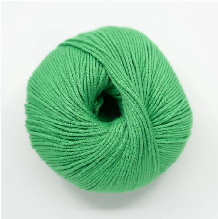 Jelly bean green -	Cuddle Me Cotton - HipKnitShop - Garntopia
