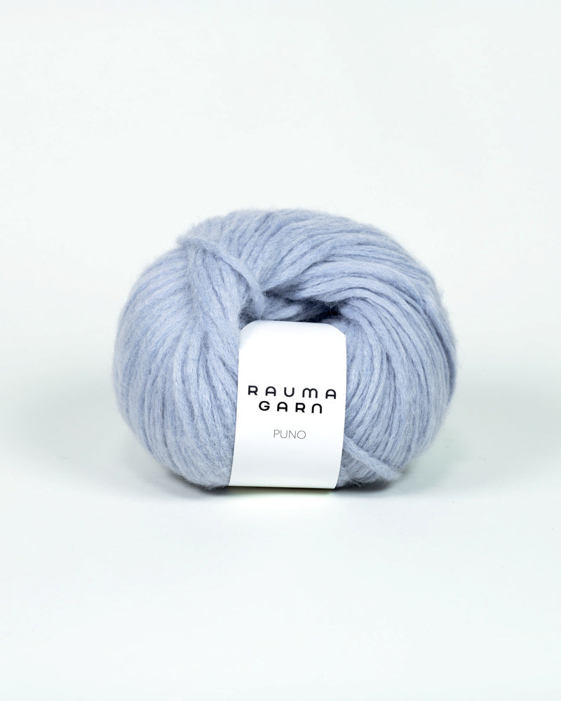 7244 Blå Puddel -	Puno - Rauma Garn - Garntopia