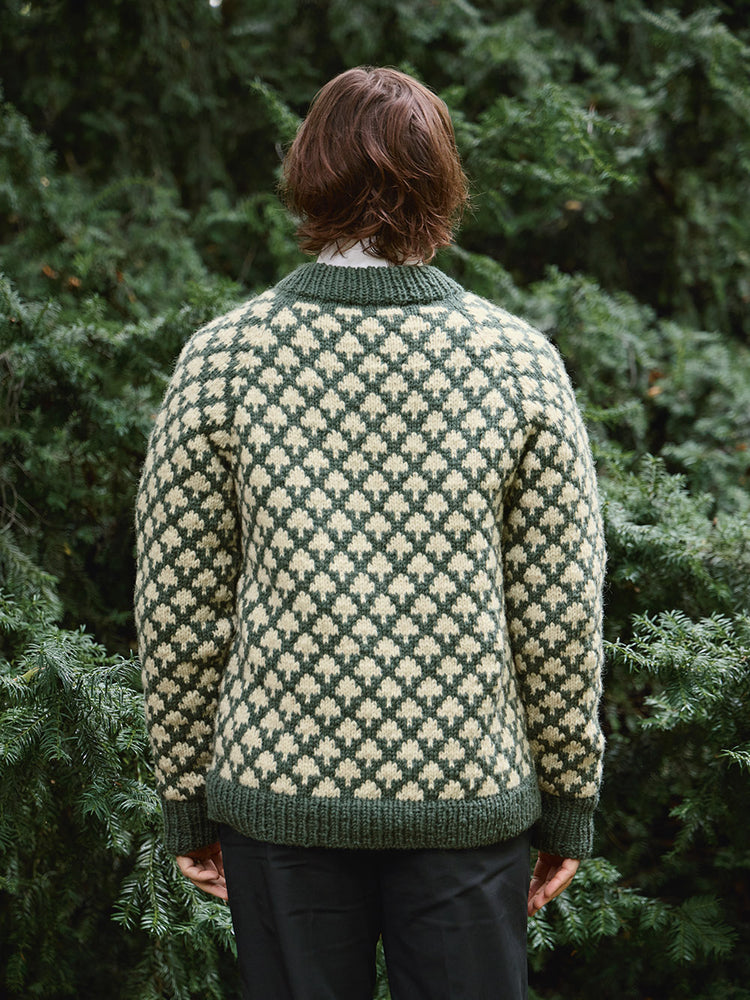 2511 - Christmas tree sweater - Nr. 3  Christmas Tree Sweater Man - Sandnes garn - Garntopia