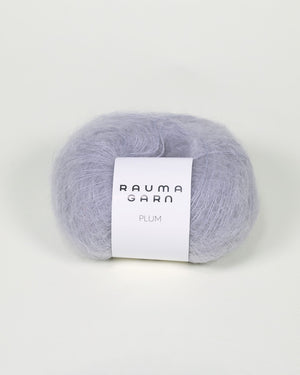 057 Lys grå -	Plum - Rauma Garn - Garntopia