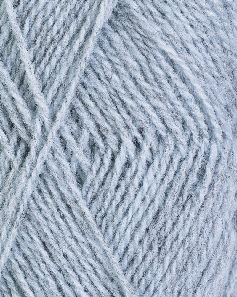4139 Lys blå lysmelert -	Finull Pt2 - Rauma Garn - Garntopia