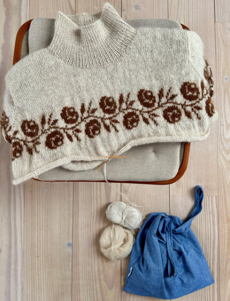 Le Knit - Rosie Sweater - Papir