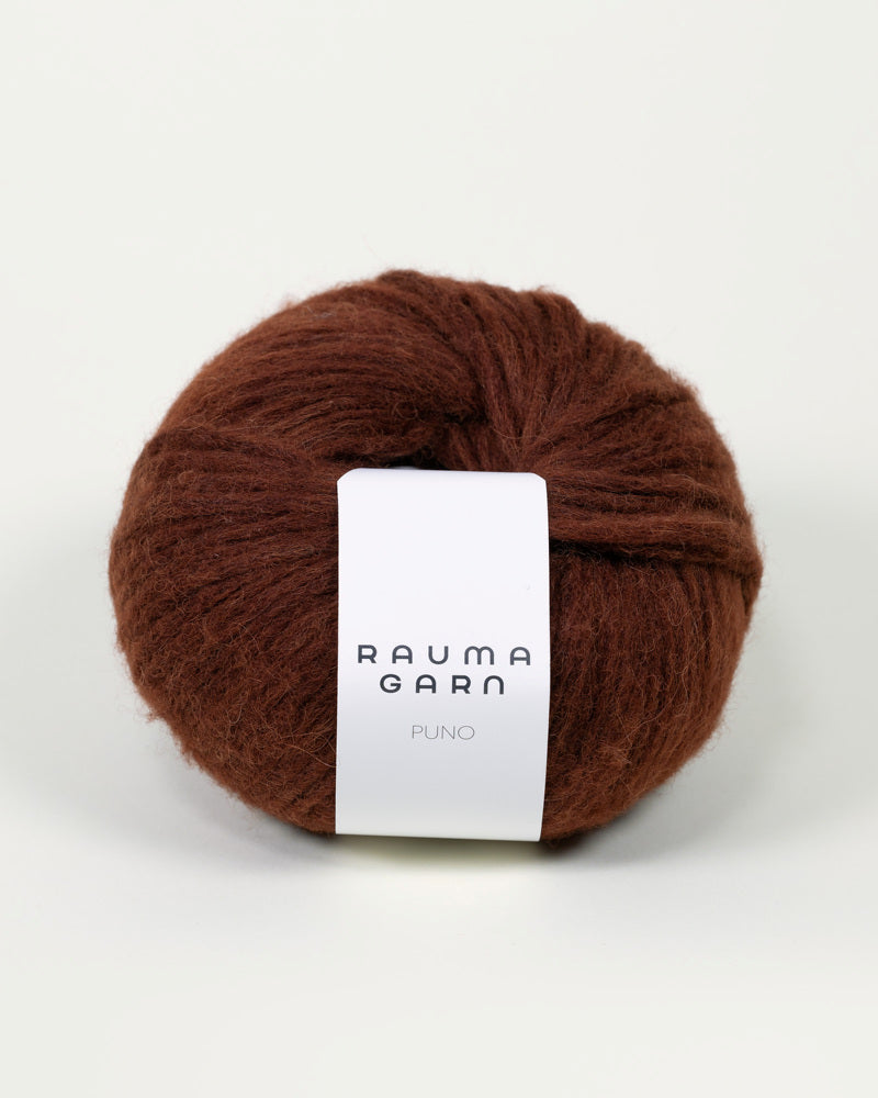 332 Kastanje - Puno - Rauma Garn - Garntopia