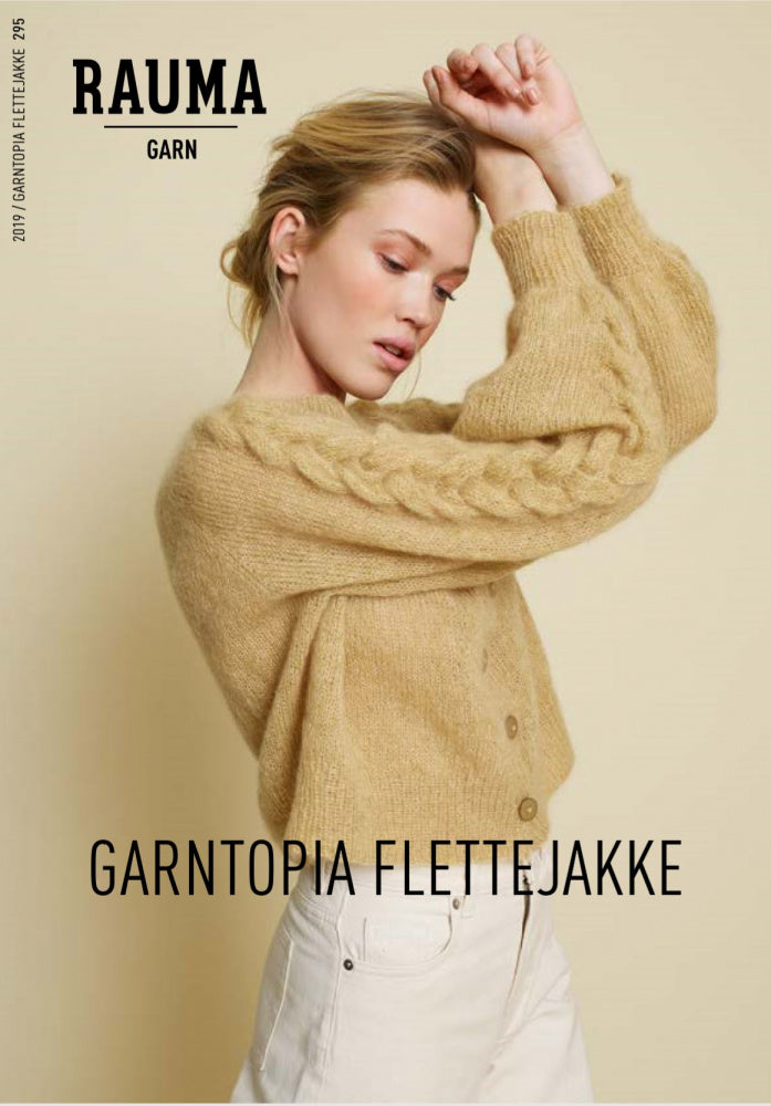 GARNTOPIA FLETTEJAKKE - RAUMA - Papir - Rauma Garn - Garntopia