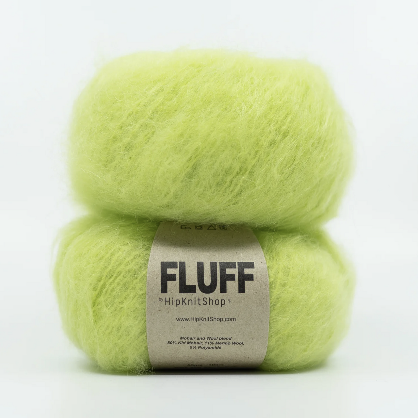 Kiwi -	Fluff - HipKnitShop - Garntopia