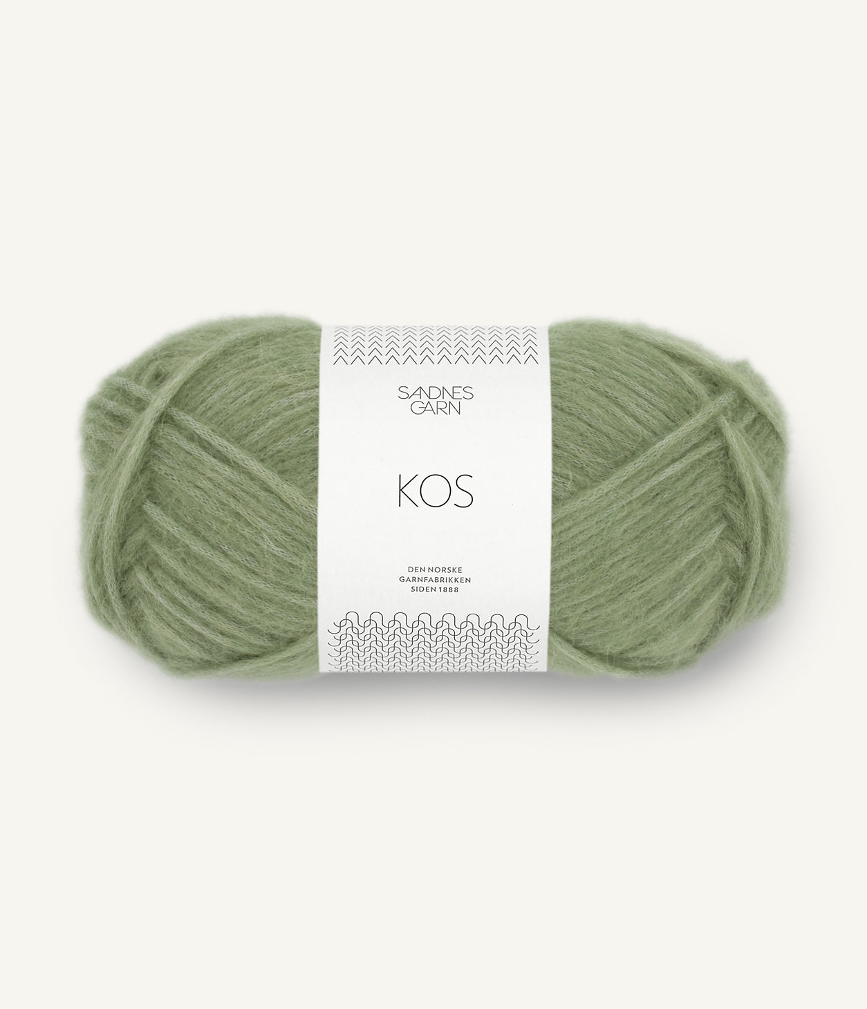 9052 Lys Olivengrønn -	Kos - Sandnes garn - Garntopia