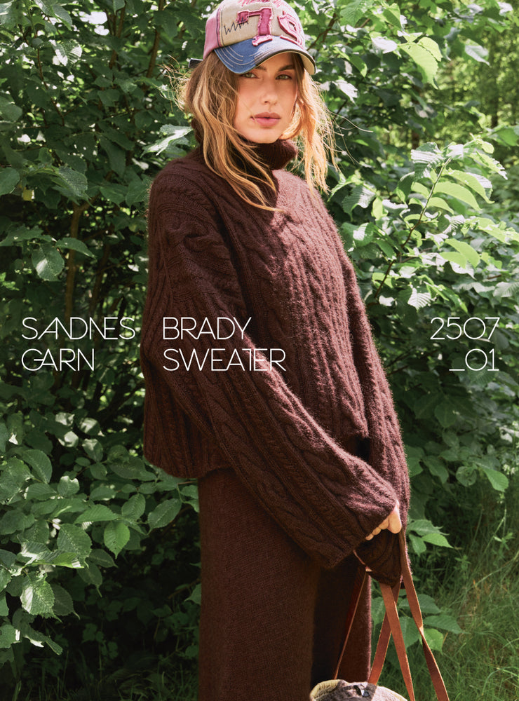 2507 - DIY - NR. 1 BRADY Sweater - Sandnes garn - Garntopia