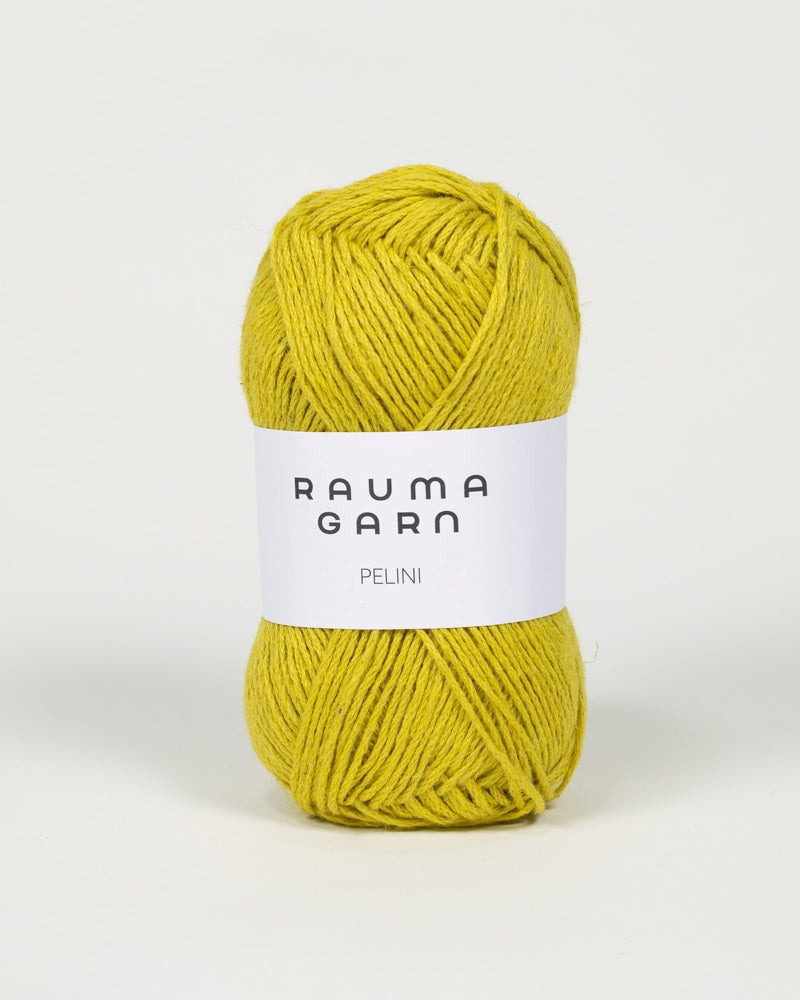 B141 Lime  -	Pelini - Rauma Garn - Garntopia