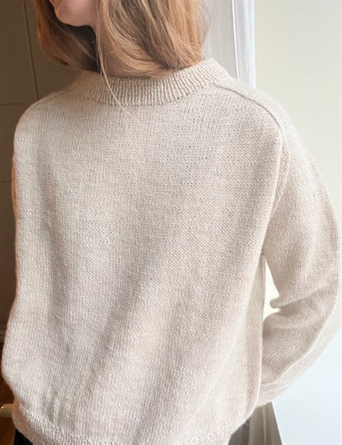 Le Knit - Boyfriend Sweater - Papir - Lene Holme Samsøe - Garntopia
