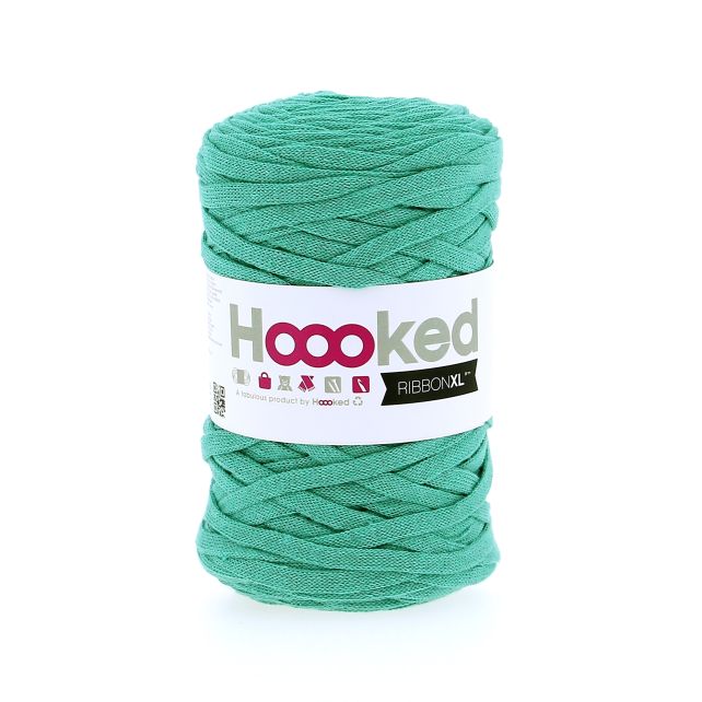 Happy Mint -	Ribbon XL Solid - Hoooked Yarn - Garntopia
