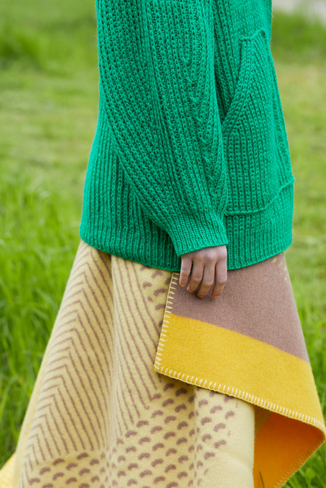 449 Dagmarjakke - papiroppskrift - Rauma Garn - Garntopia