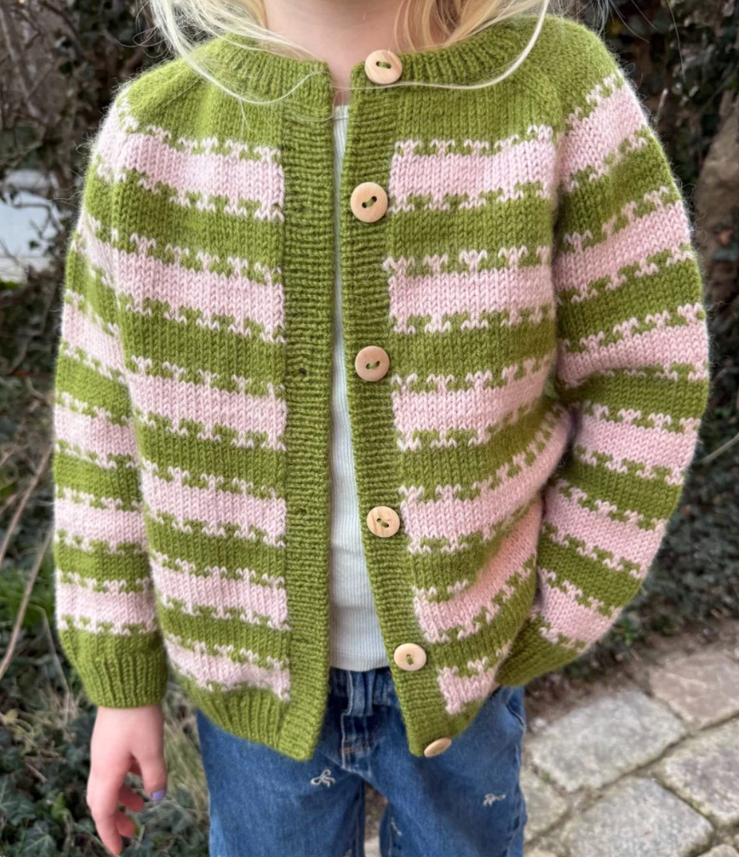 Key Cardigan Junior - Papir - PetiteKnit - Garntopia