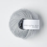 Pudderblå -	Soft Silk Mohair - Knitting for Olive - Garntopia