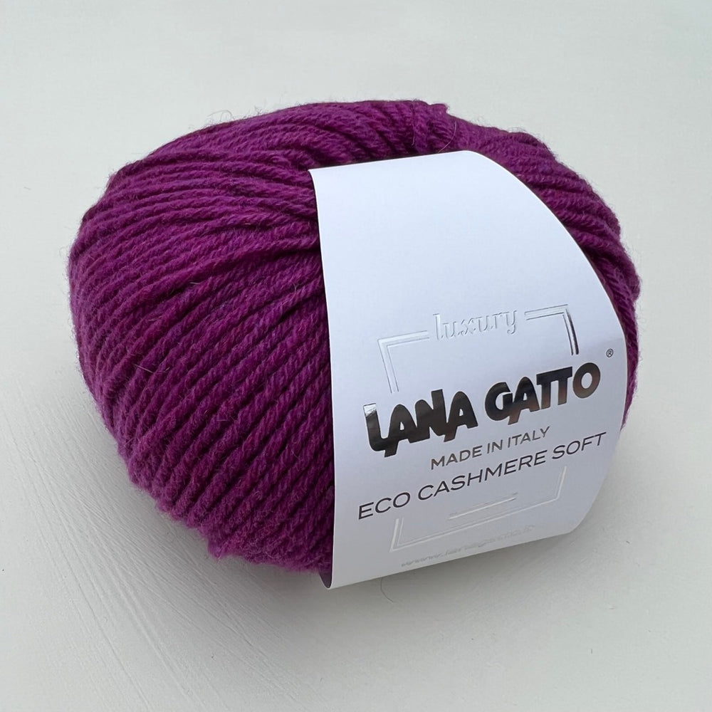 30157 Magenta - Eco Cashmere Soft - Lana Gatto - Garntopia
