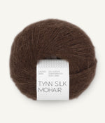 3091 Cacao Nibs -	Tynn Silk Mohair - Sandnes garn - Garntopia