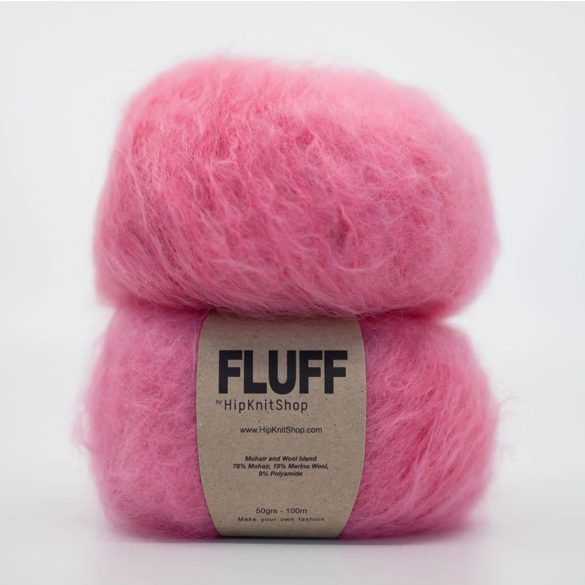 Candy Pop Pink - Fluff - HipKnitShop - Garntopia