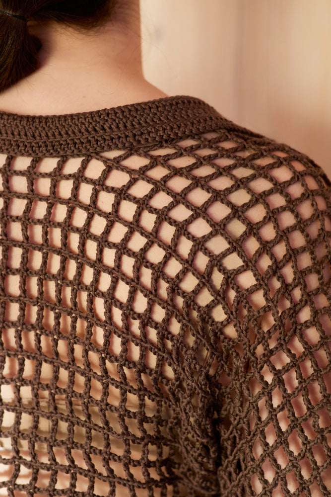 516 Marloskjorte - papiroppskrift - Rauma Garn - Garntopia