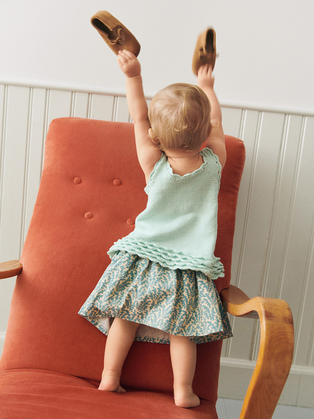 2603 - Sommerbarn og Baby - NR 7 ROSETTE TOP, PANTS & BLOOMER BABY - Sandnes garn - Garntopia