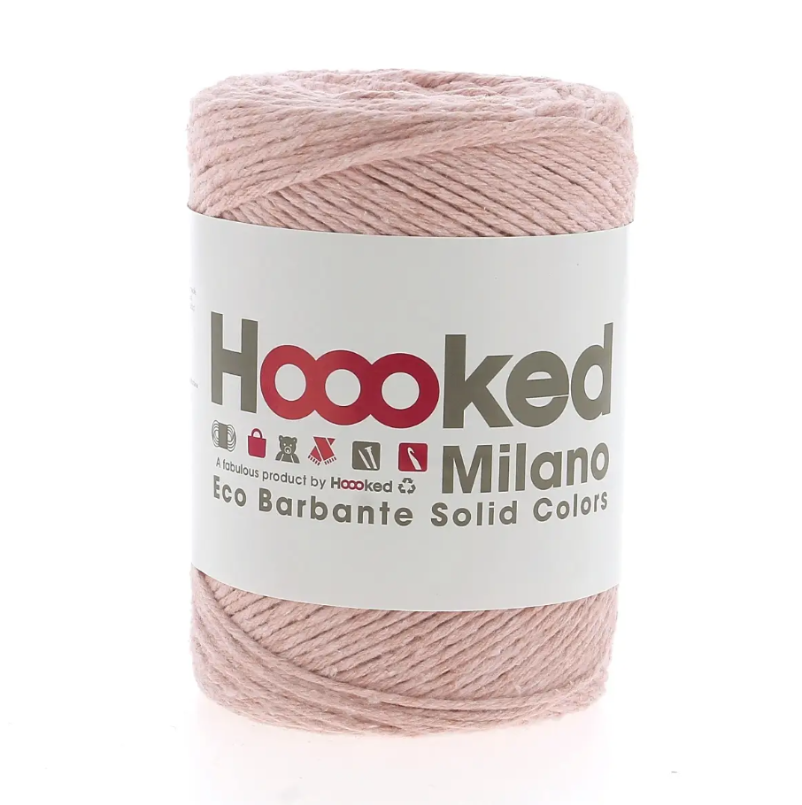 Flamingo Pink - Eco Barbante Milano - Hoooked Yarn - Garntopia