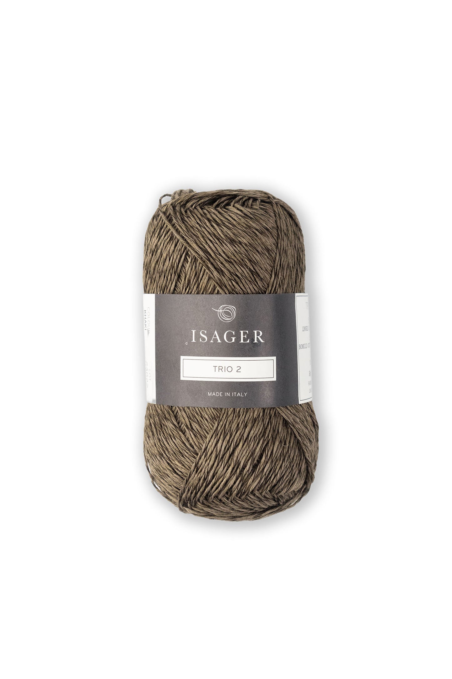 Khaki  - Trio 2 - Isager - Garntopia