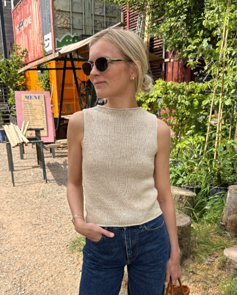 Ivy Top - Papir - PetiteKnit - Garntopia