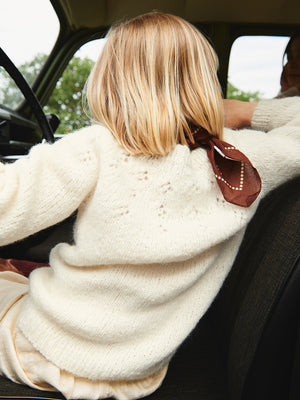 2506 - Mykt til barn - Nr. 7  Sweet Pea Sweater Junior - Sandnes garn - Garntopia