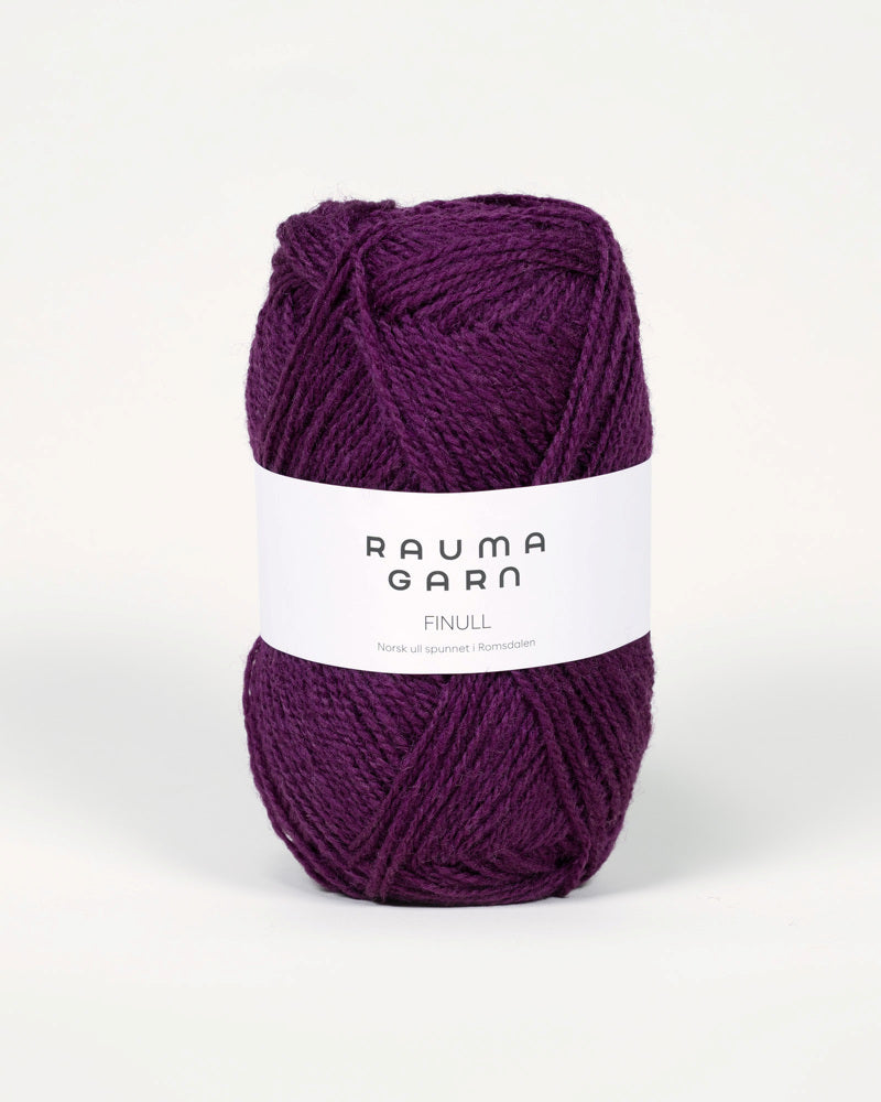 441 Aubergine -	Finull Pt2 - Rauma Garn - Garntopia