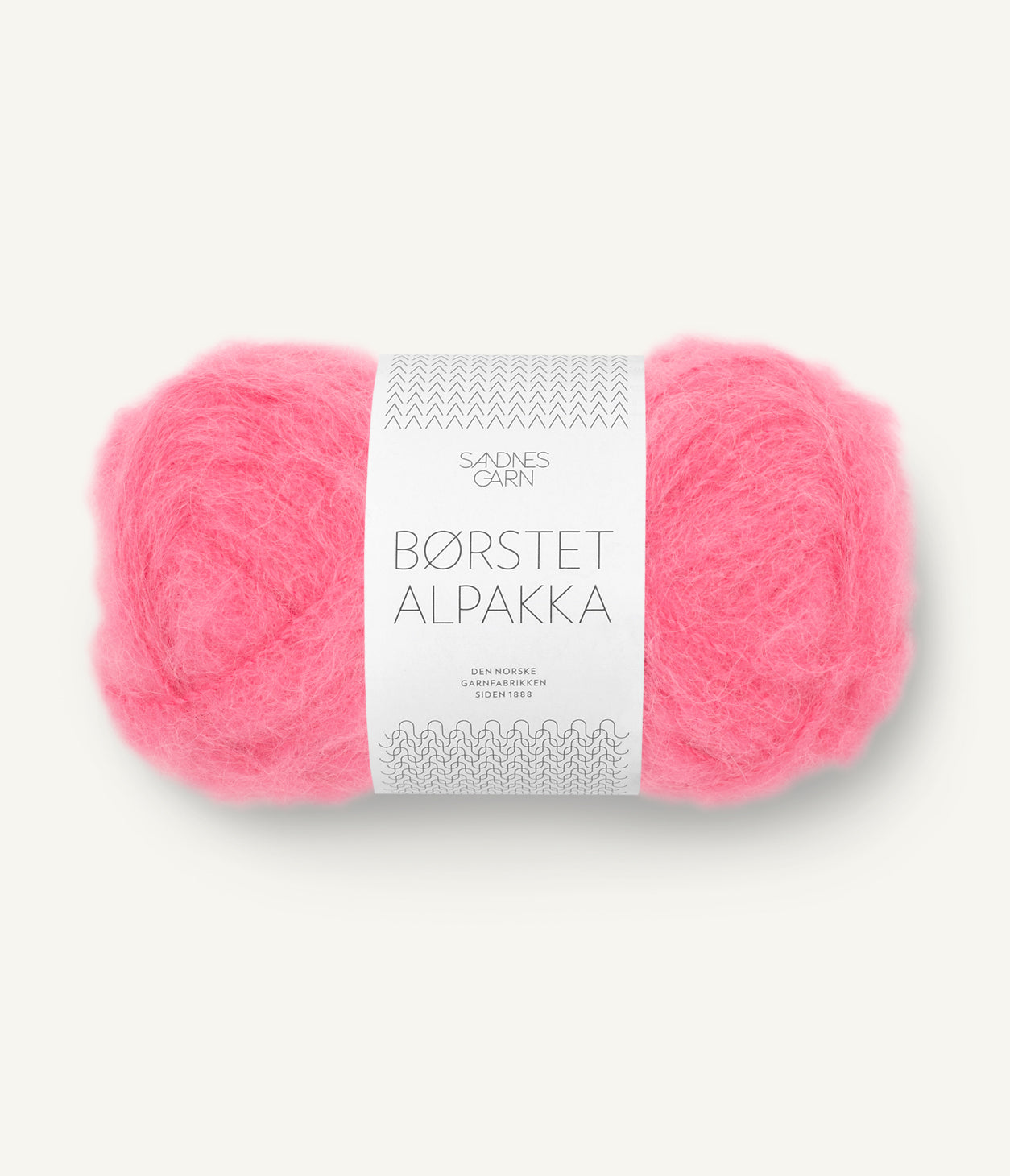 4315 Bubblegum Pink -	Børstet alpakka - Sandnes garn - Garntopia