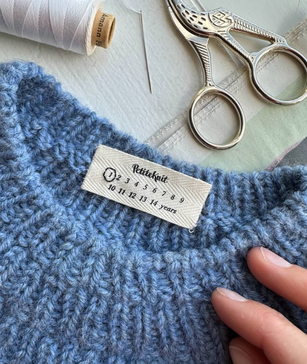 Størrelser barn - LABEL - PetiteKnit - Garntopia