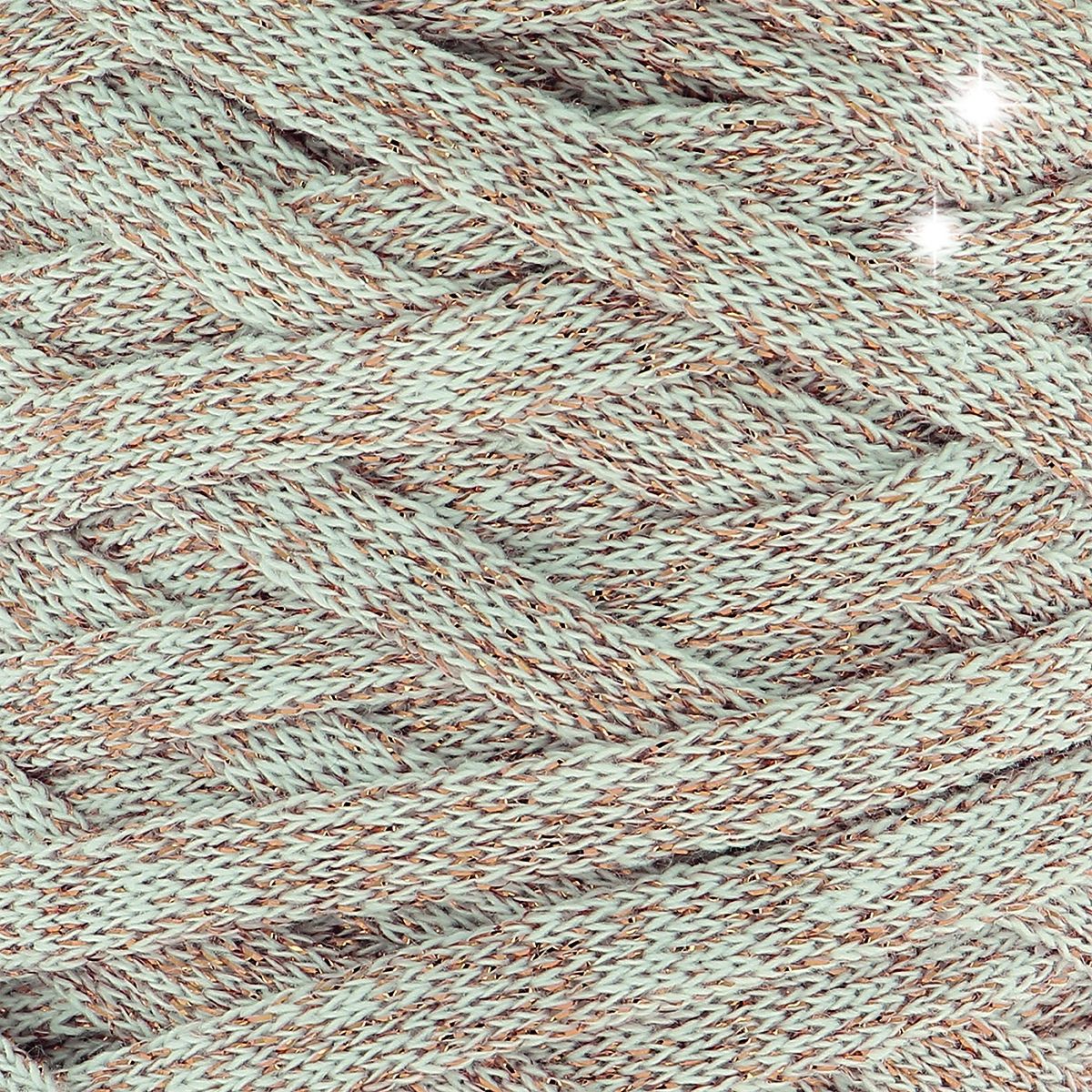 Cristal White  -	Ribbon XL Lurex - Hoooked Yarn - Garntopia