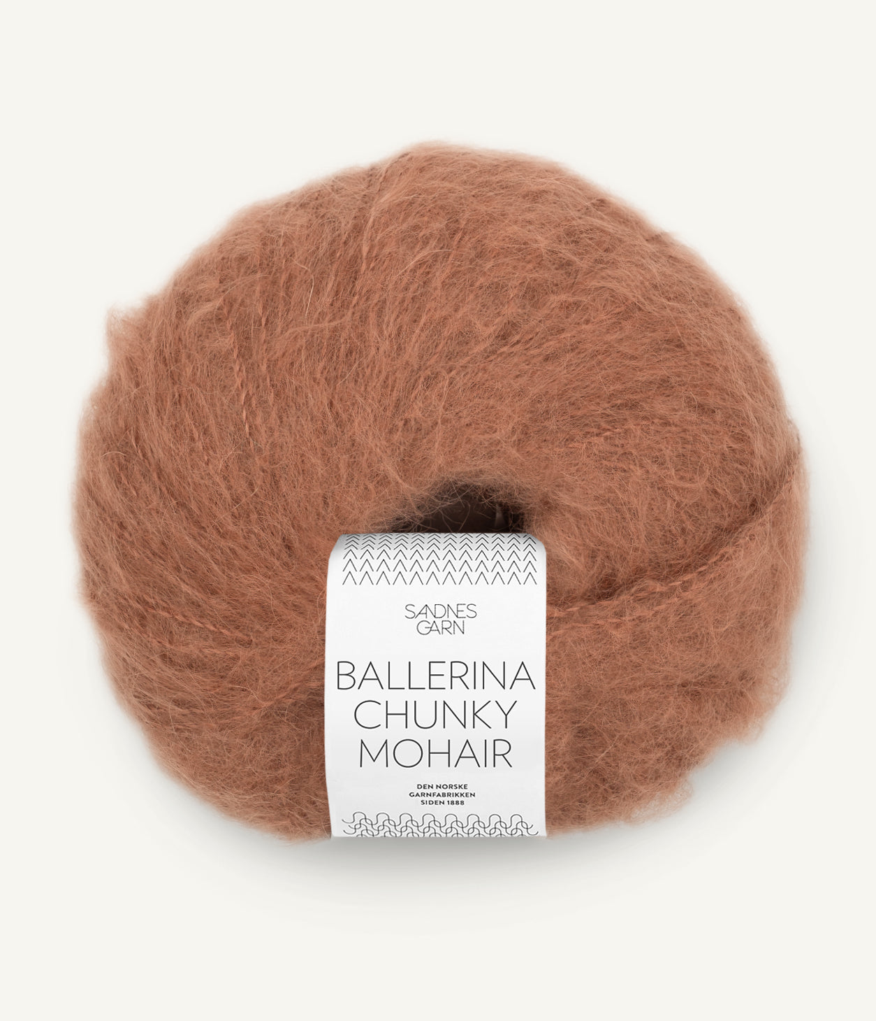 3342 Mocha Mousse  - Ballerina Chunky Mohair - Sandnes garn - Garntopia