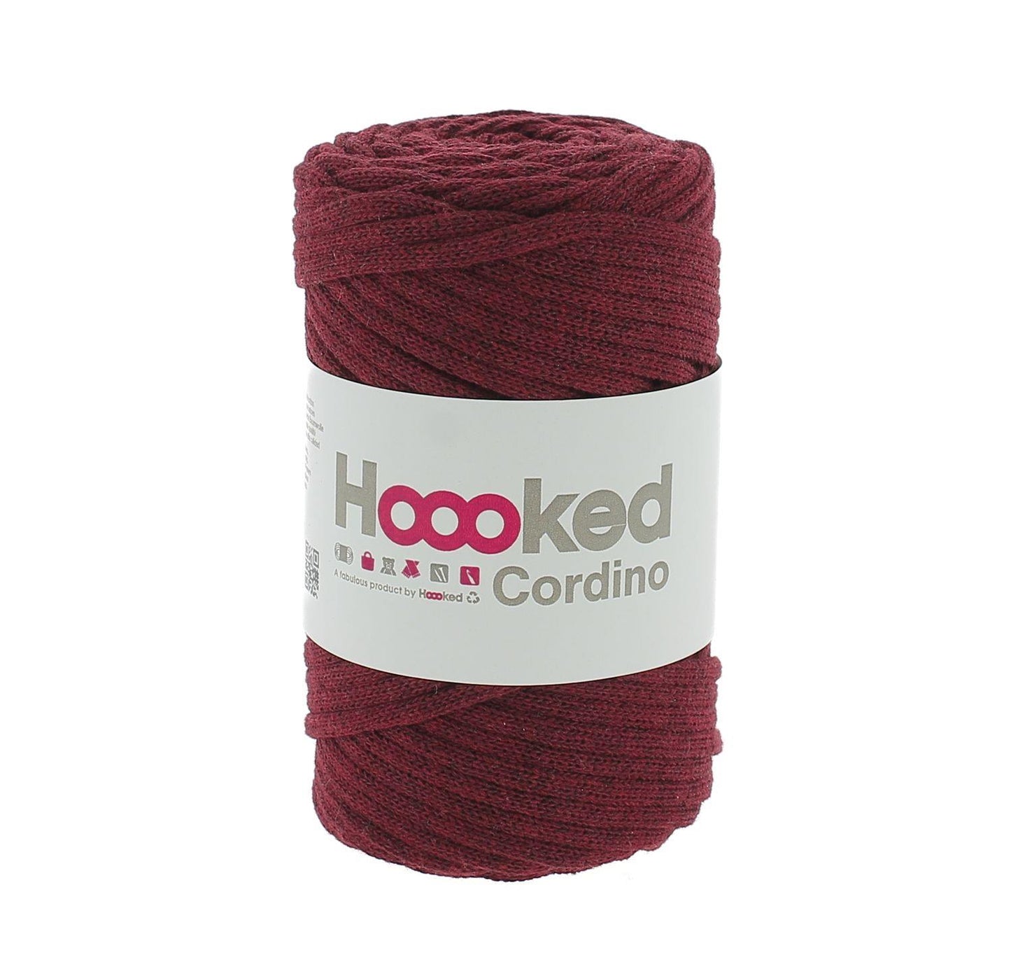 Maroon Rust  - Cordino - Hoooked Yarn - Garntopia