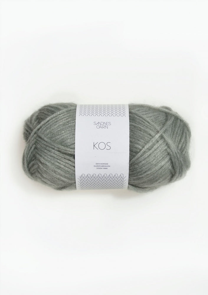 8521 Støvet Lys Grønn -	Kos - Sandnes garn - Garntopia