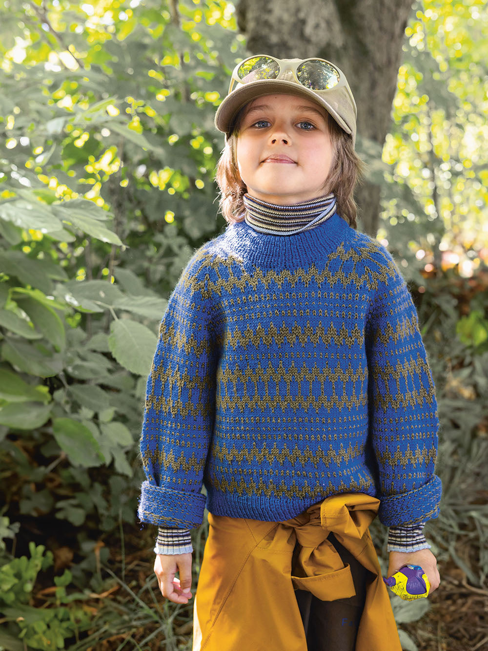 2411 - Norske ikoner barn - Nr. 4 Kleiva barnegenser - Sandnes garn - Garntopia