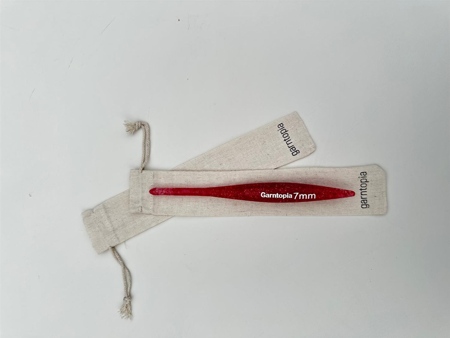 Heklenål Resin Rosa-  7 mm - Garntopia - Garntopia