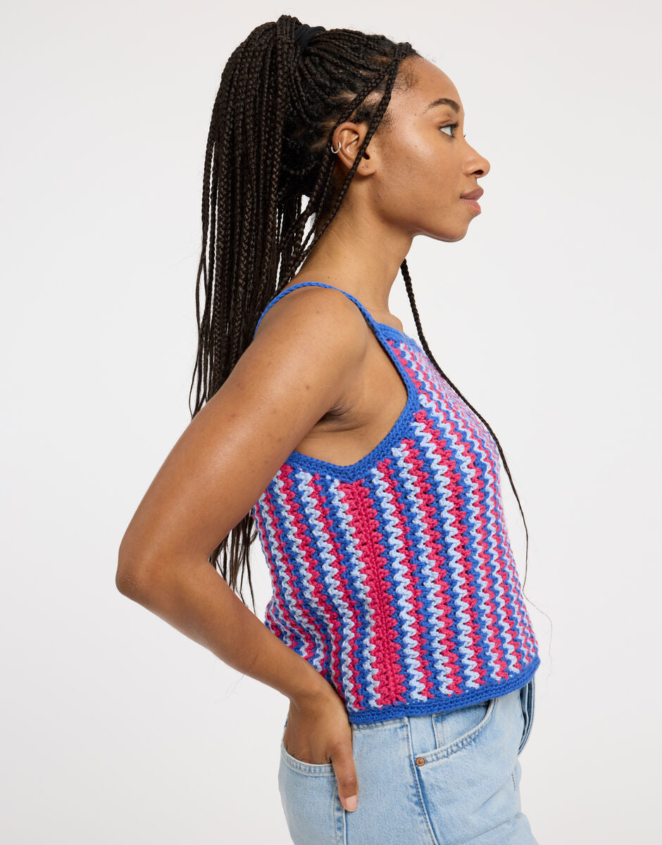 Radio Tank - Papir - Wool and the gang - Garntopia