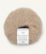 2650 Beige Melange  - Ballerina Chunky Mohair - Sandnes garn - Garntopia