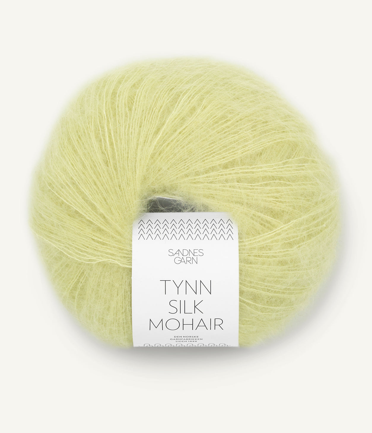 9523 Lime Punch -	Tynn Silk Mohair - Sandnes garn - Garntopia