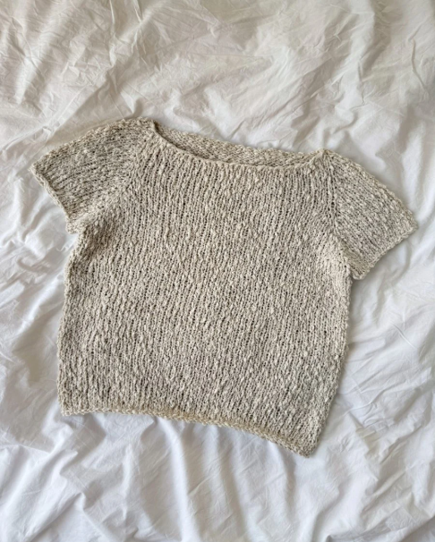 Wave Tee  - Papir - PetiteKnit - Garntopia