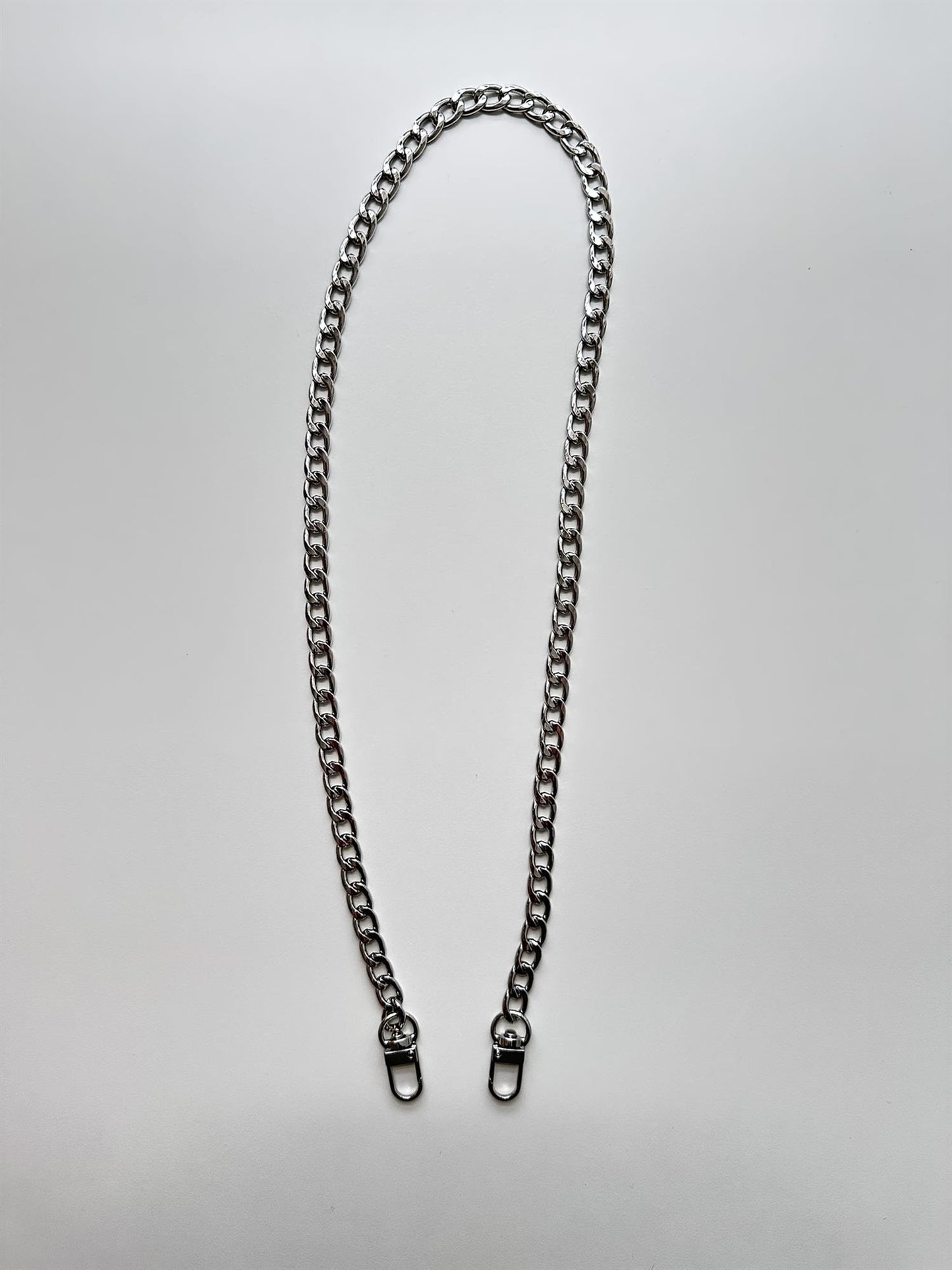 Veskelenke Sølv Medium - 80 cm - Garntopia - Garntopia