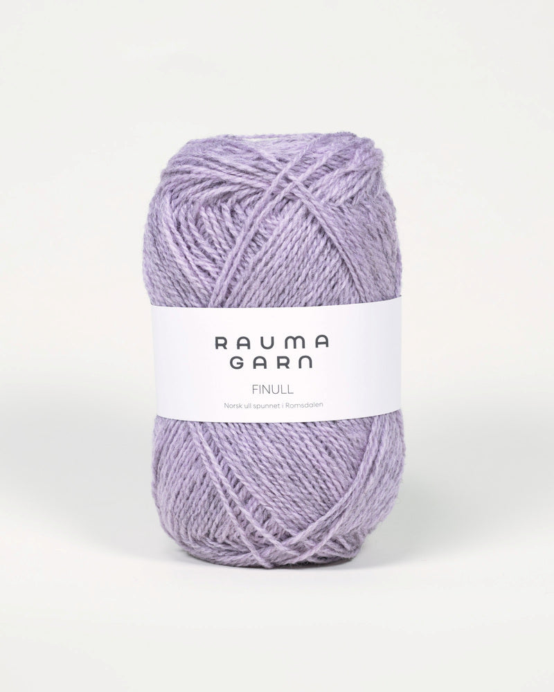 4135 Lys lilla lysmelert -	Finull Pt2 - Rauma Garn - Garntopia