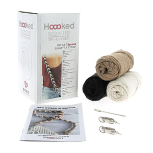 Macramé Kit Bag Strap Sumatra Noir - Hoooked Yarn - Hoooked Yarn - Garntopia