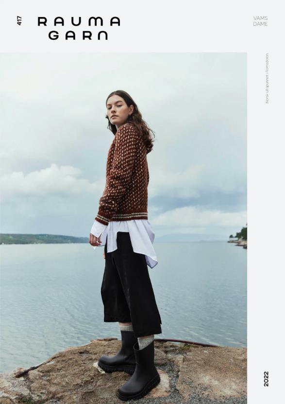 417 Vams Dame Høst'22 - Rauma Garn - Garntopia