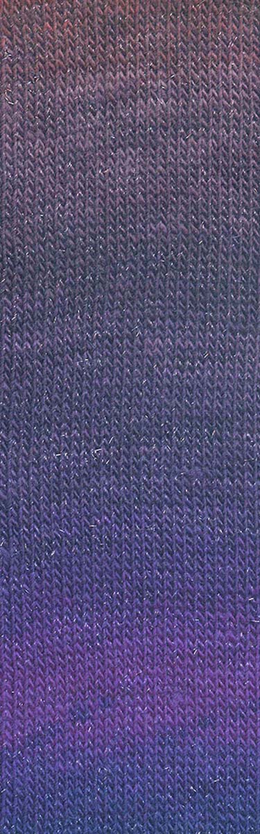 214 Navy/Violet -	MILLE COLORI SOCKS & LACE LUXE - Lang Yarns - Garntopia