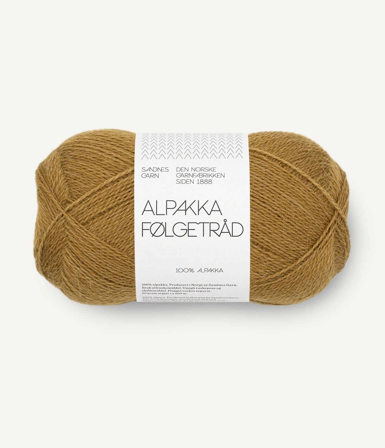 2152 Vintage Gold - Alpakka Følgetråd - Sandnes garn - Garntopia