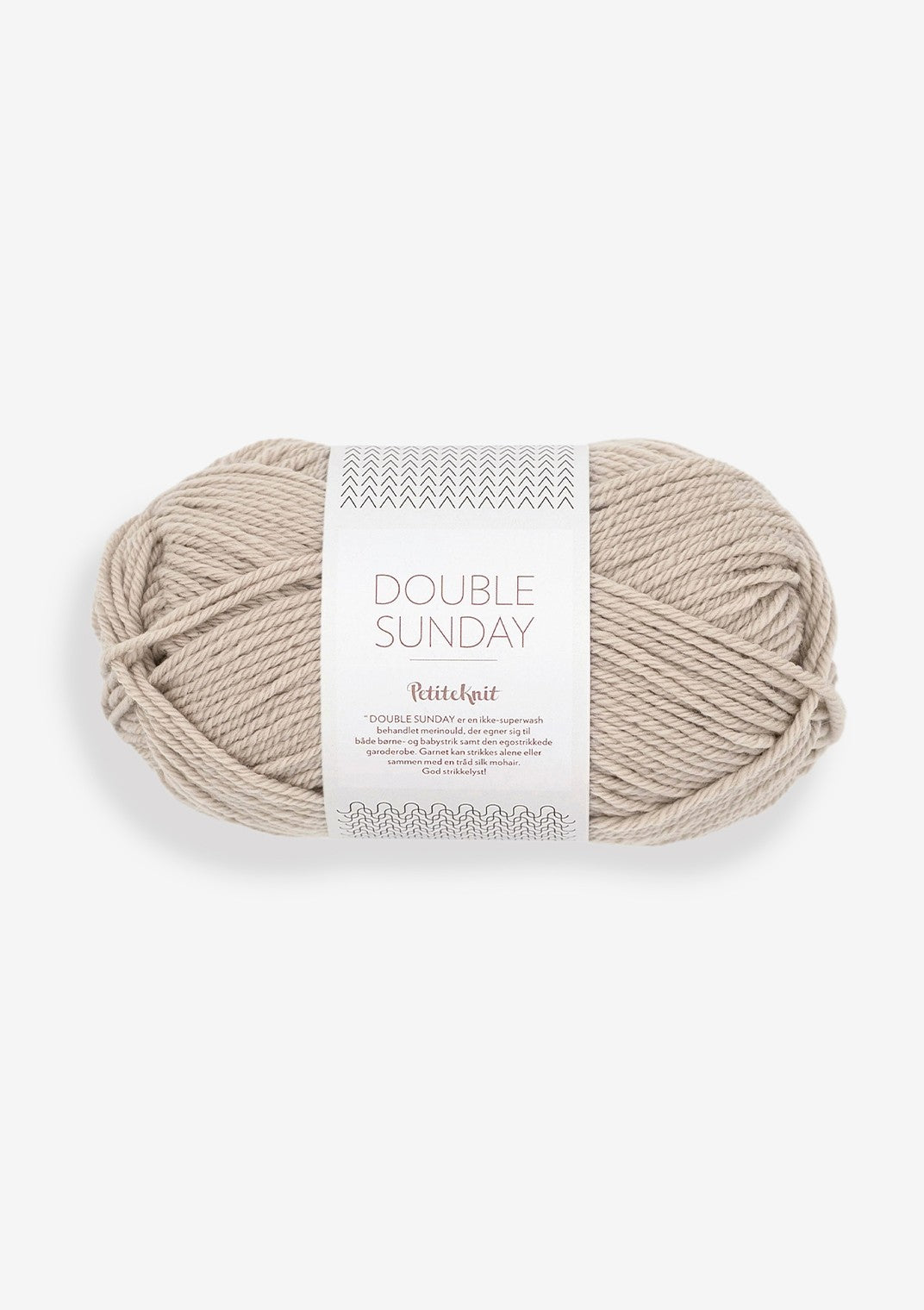 3821 Kardemomme - DOUBLE SUNDAY PetiteKnit - Sandnes garn - Garntopia